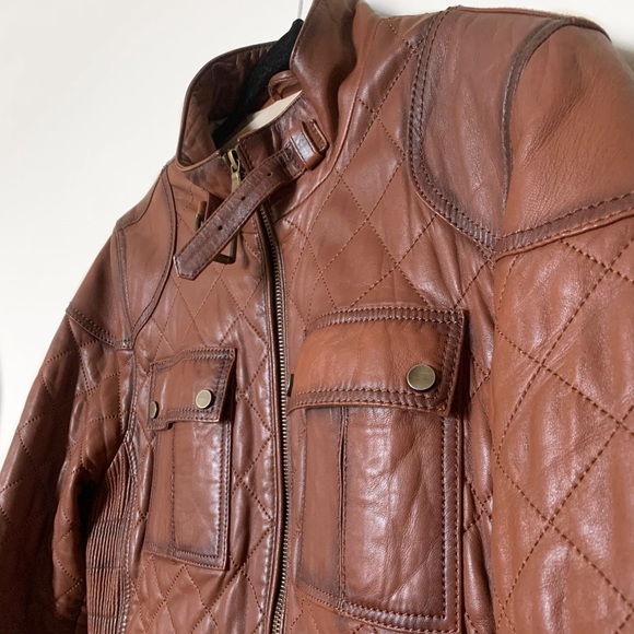 Anna Salai Faux Leather Jacket - Picture 3 of 9